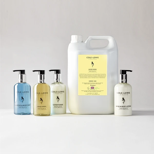 Cole & Lewis Wild Fig & Iris Shampoo & Body Wash 5L 4 Cole & Lewis Wild Fig & Iris Shampoo & Body Wash 5L - Image 2