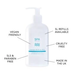 Spa Works Eucalyptus & Camomile Shampoo & Body Wash 300ml -Hotel Supply Store 1554 4 Zoom