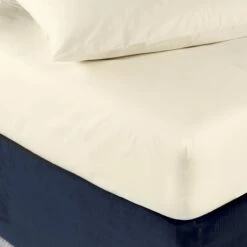 Easycare Percale Fitted Sheet -Hotel Supply Store 2075 6 Zoom