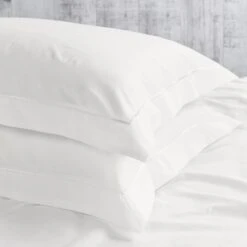 Easycare Percale Oxford Pillowcase - Pair -Hotel Supply Store 2078 6 Zoom