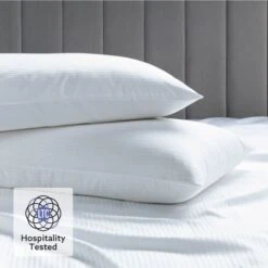 Luxury Cotton Micro Stripe 300 Thread Count Housewife Pillowcase - Pair