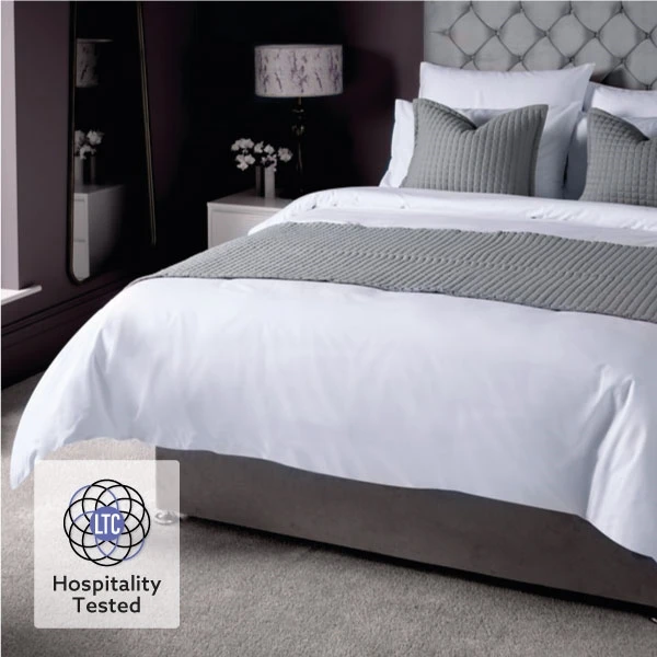 Luxury Organic Cotton 400 Thread Count Flat Sheet 4 Luxury Organic Cotton 400 Thread Count Flat Sheet - Image 2