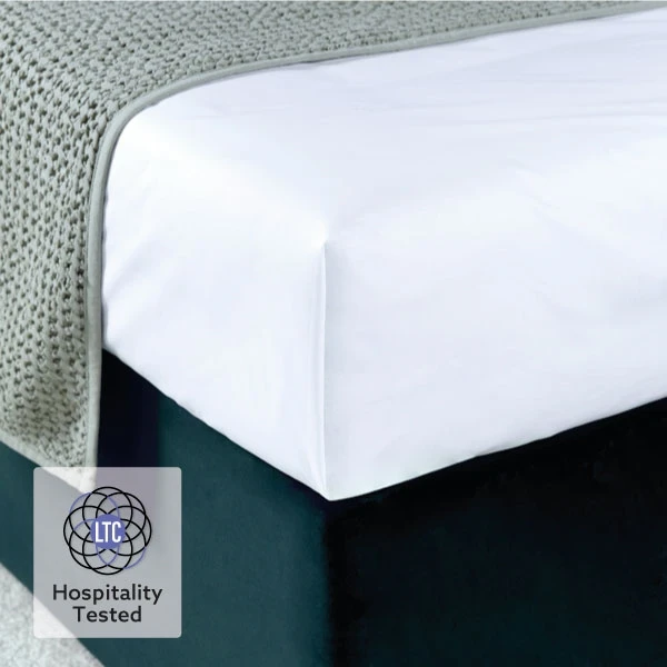 Luxury Cotton Rich 350 Thread Count Flat Sheet 4 Luxury Cotton Rich 350 Thread Count Flat Sheet - Image 2