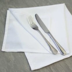 Easycare Polyester Napkins - Pack Of 10 -Hotel Supply Store 3111 20 10 4 Zoom