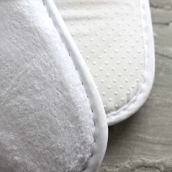 Luxury Velour Slippers With Closed Toe 11 Luxury Velour Slippers With Closed Toe -Hotel Supply Store 3484 5 Zoom