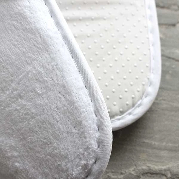 Luxury Velour Slippers With Closed Toe 7 Luxury Velour Slippers With Closed Toe - Image 5