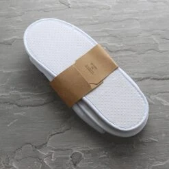 Classic Terry Slippers With Open Toe -Hotel Supply Store 3487 4 Zoom