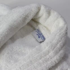 Classic Terry Cotton Bathrobe - White -Hotel Supply Store 3500 110 3 Zoom