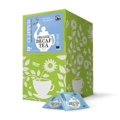 Clipper Fairtrade Organic Decaf Tea Bags - Tag & Envelope -Hotel Supply Store 4005 3 Zoom