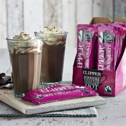 Clipper Fairtrade Hot Chocolate Sachets -Hotel Supply Store 4042 3 Zoom