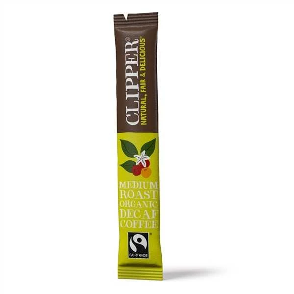Clipper Fairtrade Organic Decaf Coffee Sticks 3 Clipper Fairtrade Organic Decaf Coffee Sticks