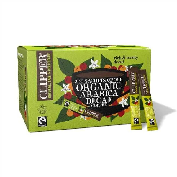 Clipper Fairtrade Organic Decaf Coffee Sticks 4 Clipper Fairtrade Organic Decaf Coffee Sticks - Image 2