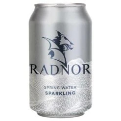 Radnor Hills Sparkling Spring Water Cans 330ml - Pack Of 24