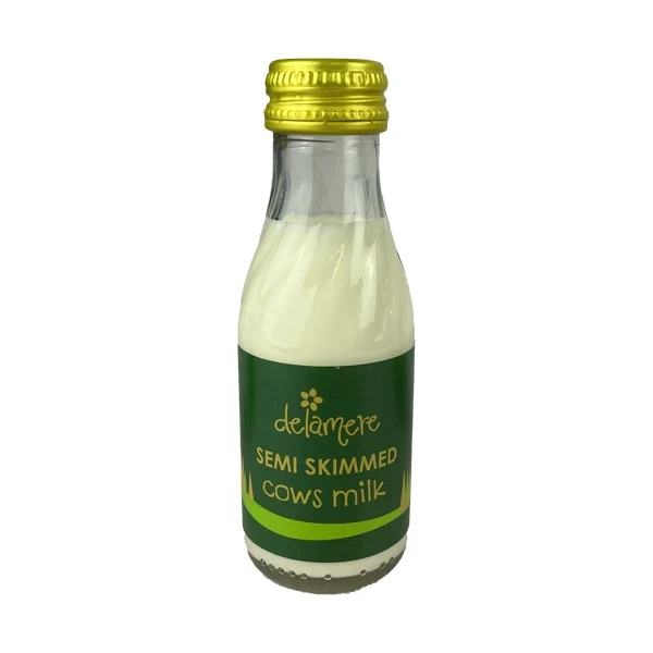 Semi-Skimmed Milk In Glass Bottles 97ml - Pack Of 24 3 Semi-Skimmed Milk In Glass Bottles 97ml - Pack Of 24