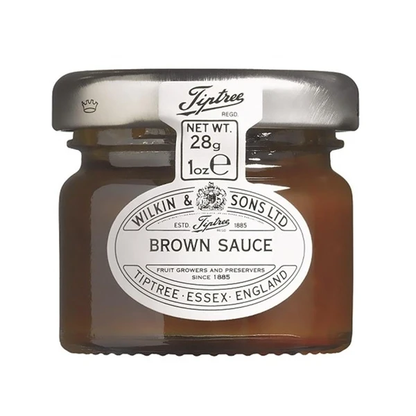 Tiptree Brown Sauce Mini Jars 3 Tiptree Brown Sauce Mini Jars