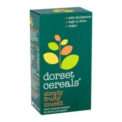 Dorset Cereals Simply Fruity Muesli Portion Packs - Pack Of 18