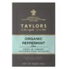 Taylors Organic Peppermint Tea Bags (Tag & Envelope) - Pack Of 20