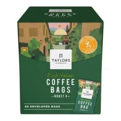 Taylors Rich Italian Coffee Bags Individually Wrapped - Pack Of 80