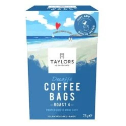 Taylors Decaffeinated Coffee Bags Individually Wrapped - Pack Of 30