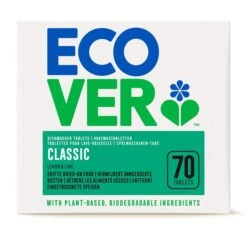 Ecover Dishwasher Tablets Classic - Pack Of 70