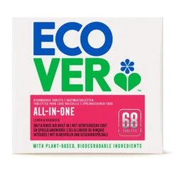Ecover Dishwasher Tablets All-in-One - Pack Of 68