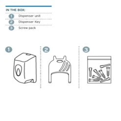 Centrefeed Roll Dispenser -Hotel Supply Store 5156 3 Zoom