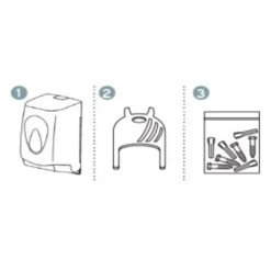 Bulk Pack Toilet Tissue Dispenser -Hotel Supply Store 5351 3 Zoom