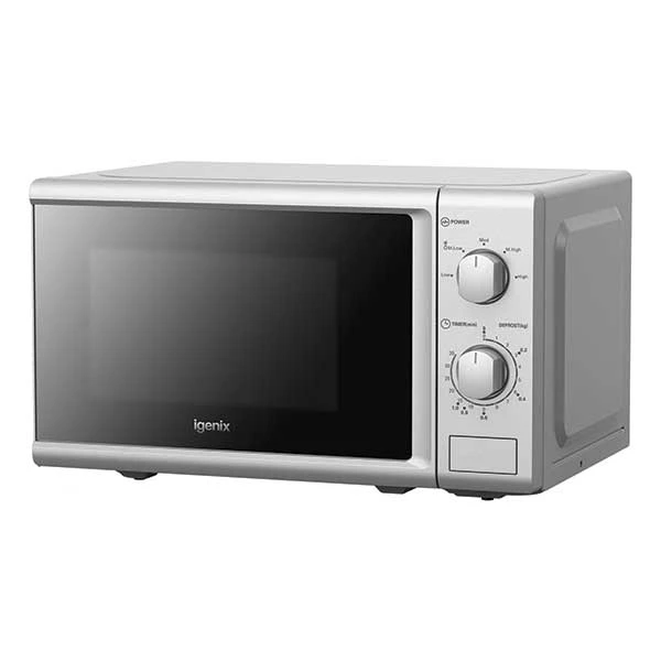 Igenix 800W Silver Manual Microwave - 20L 3 Igenix 800W Silver Manual Microwave - 20L
