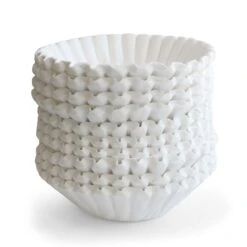 Flat-Bottom Coffee Filter Papers 3 Pints (1.7L) - Pack Of 500