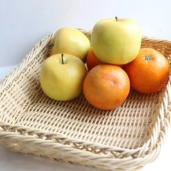 Wickerware Rattan Display Basket -Hotel Supply Store 5662 4 Zoom