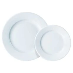 Vitrified Hotelware Wide Rimmed Plate 26cm - Pack Of 6 5 Vitrified Hotelware Wide Rimmed Plate 26cm - Pack Of 6 -Hotel Supply Store 5750 26 2 Zoom