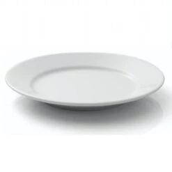 Vitrified Hotelware Wide Rimmed Plate 19cm - Pack Of 6