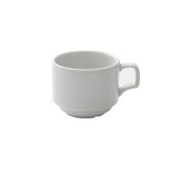 Vitrified Hotelware Stacking Cup 200ml - Pack Of 6