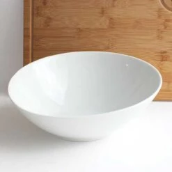 Vitrified Hotelware Angled Serving Bowl 23cm 5 Vitrified Hotelware Angled Serving Bowl 23cm -Hotel Supply Store 5782 23 2 Zoom