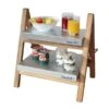 Acacia Wood Buffet Stand With Staychill Trays