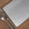 Grey Weave Effect Placemat -Hotel Supply Store 5888 1 Zoom