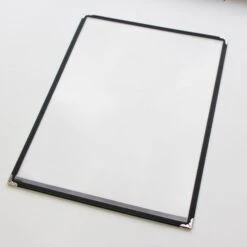 American Style Menu Cover - Black -Hotel Supply Store 5896 3 Zoom