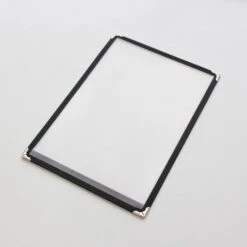 American Style Menu Cover - Black -Hotel Supply Store 5896 4 Zoom