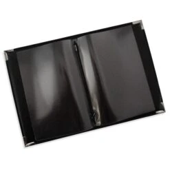 Faux Leather Menu Holder A5 - Black -Hotel Supply Store 5899 5 4 Zoom