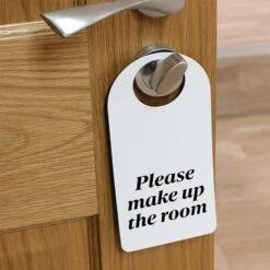 Do Not Disturb Sign Card Door Hangers - Pack Of 10 6 Do Not Disturb Sign Card Door Hangers - Pack Of 10 -Hotel Supply Store 6059 2 Zoom