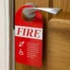 Fire Safety Door Hangers - Pack Of 10 2 Fire Safety Door Hangers - Pack Of 10 -Hotel Supply Store 6069 1 Zoom