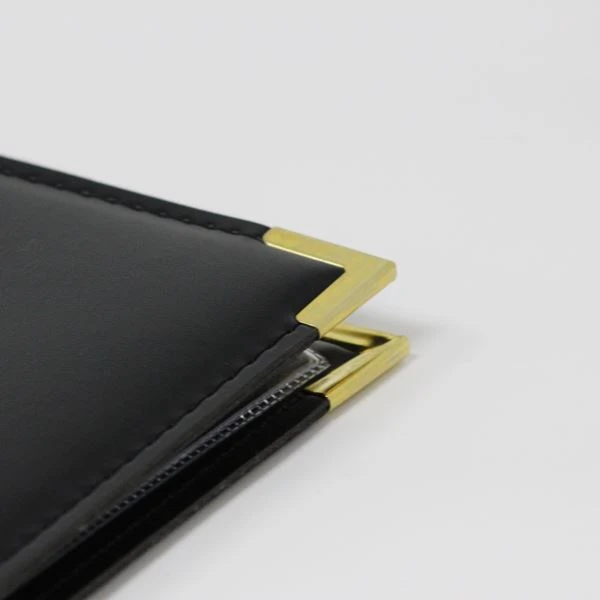 Faux Leather Guest Information Folder A4 – Black 6 Faux Leather Guest Information Folder A4 – Black - Image 4