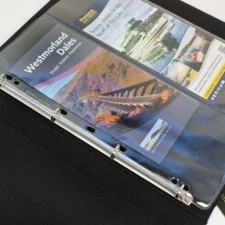 Textured Guest Information Folder A4 – Black -Hotel Supply Store 6087 2 Zoom