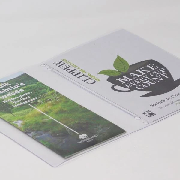 Double Folder Display Pocket A5 - Pack Of 5 3 Double Folder Display Pocket A5 - Pack Of 5