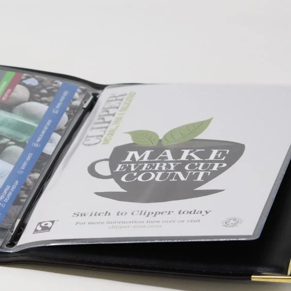 Double Folder Display Pocket A5 - Pack Of 5 5 Double Folder Display Pocket A5 - Pack Of 5 - Image 3