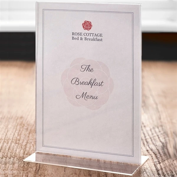 Double-Sided Poster & Menu Holder A5 3 Double-Sided Poster & Menu Holder A5