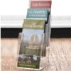 Three-Tier Leaflet Display Holder 1/3 A4 -Hotel Supply Store 6109 1 Zoom