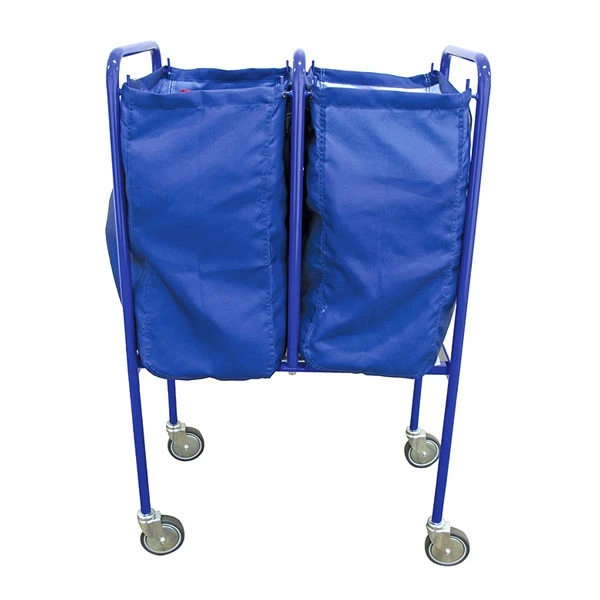 Double Laundry Trolley Including Bags 3 Double Laundry Trolley Including Bags