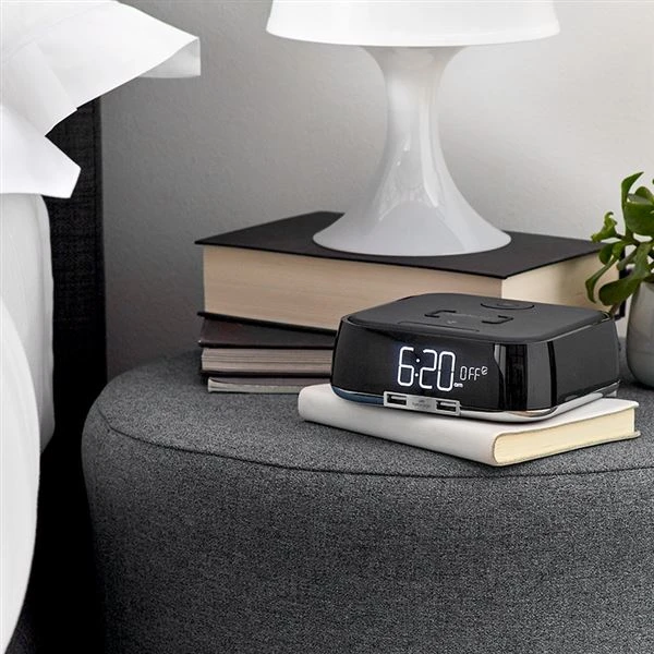 Cubie Duo Hotel Alarm Clock & Wireless Charger 3 Cubie Duo Hotel Alarm Clock & Wireless Charger