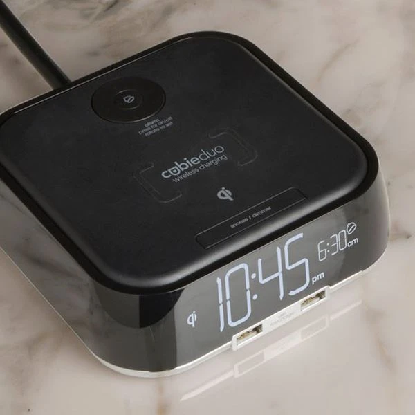 Cubie Duo Hotel Alarm Clock & Wireless Charger 5 Cubie Duo Hotel Alarm Clock & Wireless Charger - Image 3